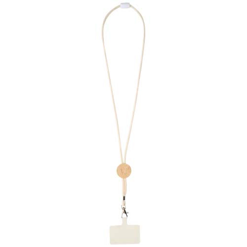 Adhab smartphone lanyard with bamboo details - 124456