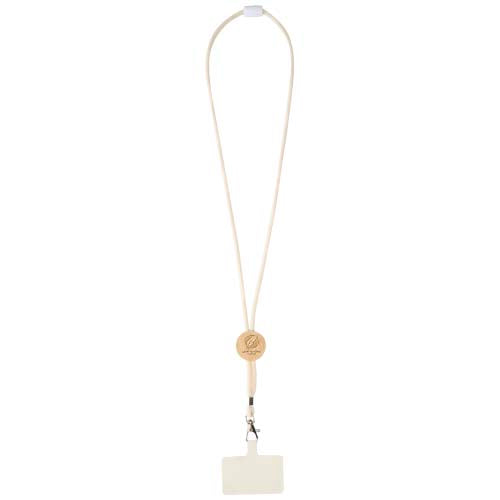 Adhab smartphone lanyard with bamboo details - 124456