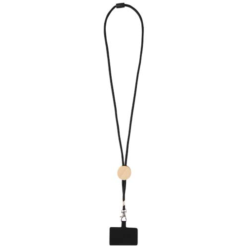 Adhab smartphone lanyard with bamboo details - 124456