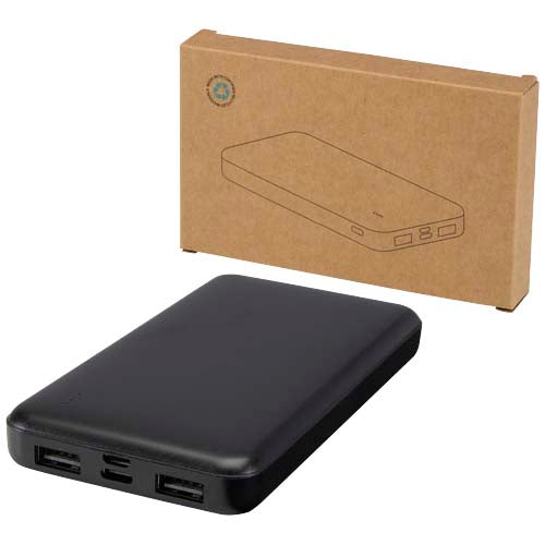 Intan 10.000 mAh 10W recycled plastic power bank - 124458