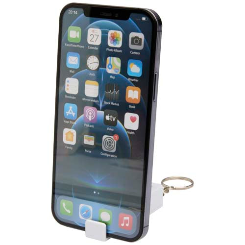 Aggia recycled plastic phone stand with fidget toy - 124460