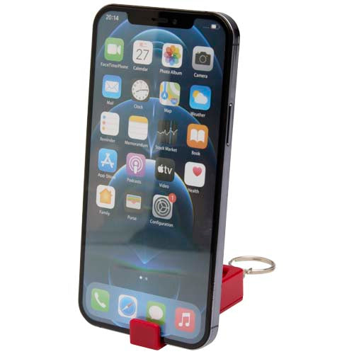 Aggia recycled plastic phone stand with fidget toy - 124460