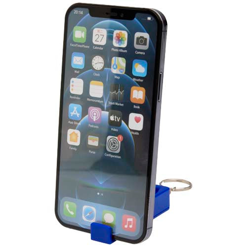Aggia recycled plastic phone stand with fidget toy - 124460