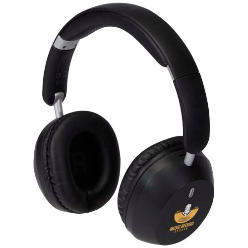 Hoggar recycled plastic over-ear foldeable ANC and ENC headphones - 124473