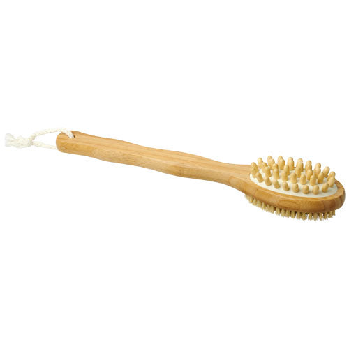 Orion 2-function bamboo shower brush and massager - 126182