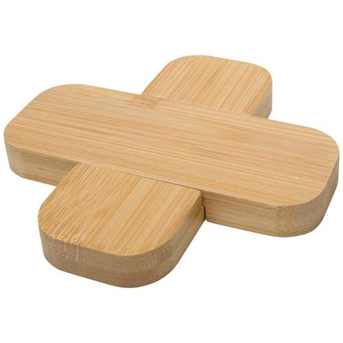 Croc bamboo trivet - small - 126362