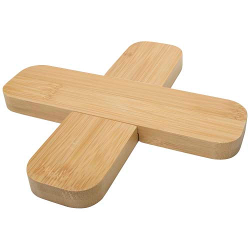 Croc bamboo trivet - large - 126364