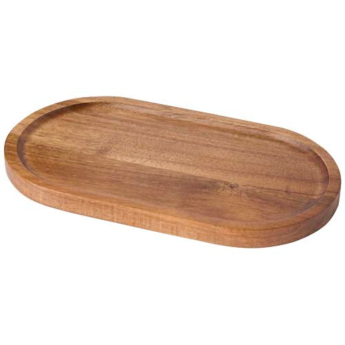 Edge acacia wood serving tray - 126394