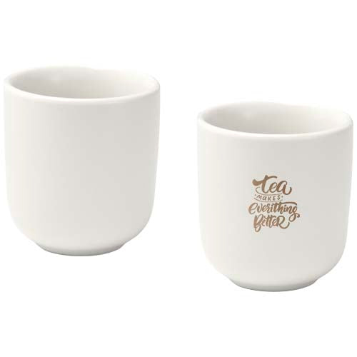 Male 90 ml ceramic espresso cups - set of 2 - 126397