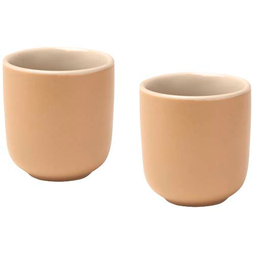 Male 90 ml ceramic espresso cups - set of 2 - 126397