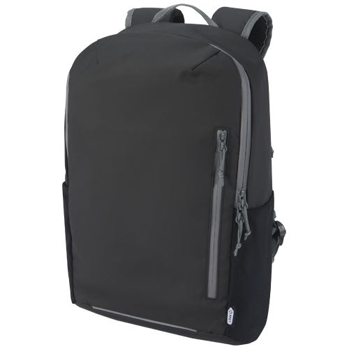 Aqua 15" GRS recycled water resistant laptop backpack 21L - 130043