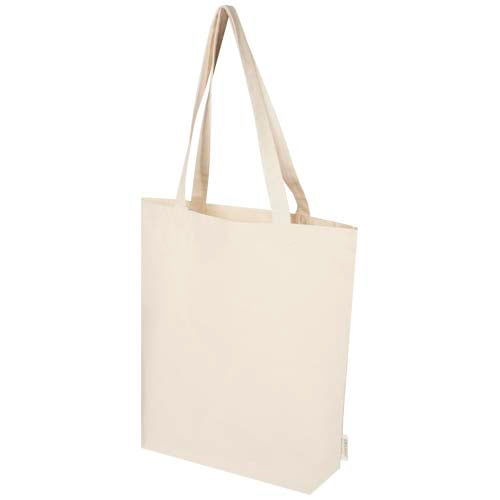 Orissa 180 g/m² organic wide bottom tote bag 11L - 130060