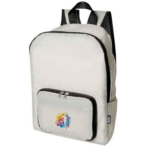 EcoFold RPET foldable backpack 15L - 130090