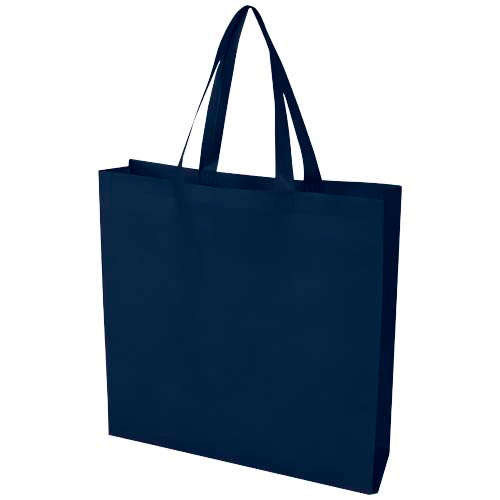 EcoSeal GRS recycled nonwoven gusset tote bag 12L - 130106