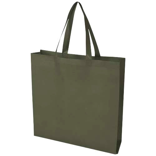 EcoSeal GRS recycled nonwoven gusset tote bag 12L - 130106