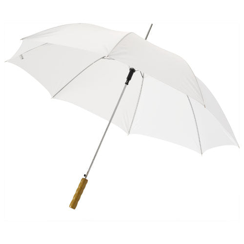 Lisa 23" auto open umbrella with wooden handle - 109017