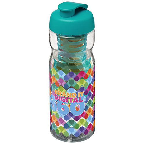 H2O Active® Base 650 ml flip lid sport bottle & infuser - 210046