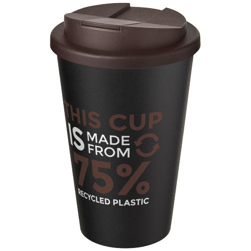 Americano® Eco 350 ml recycled tumbler with spill-proof lid - 210425