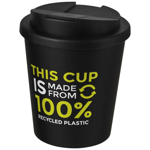 Americano® Espresso 250 ml recycled tumbler with spill-proof lid - 210453