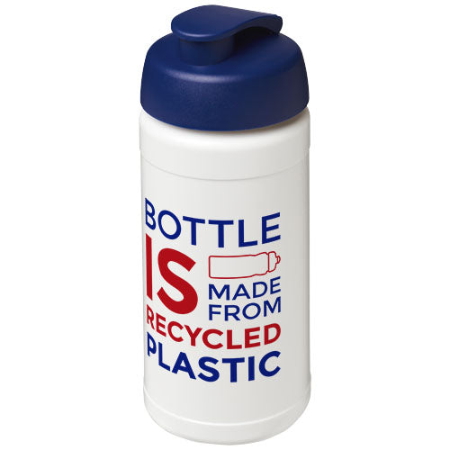 Baseline 500 ml recycled sport bottle with flip lid - 210461