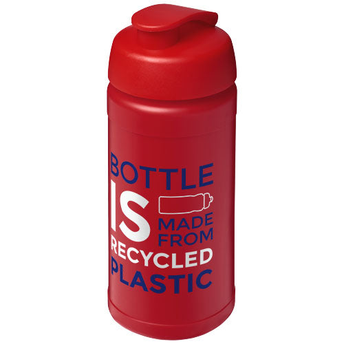 Baseline 500 ml recycled sport bottle with flip lid - 210461