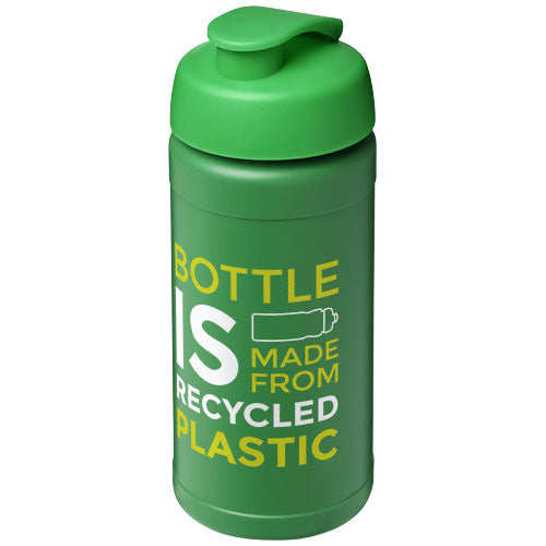 Baseline 500 ml recycled sport bottle with flip lid - 210461