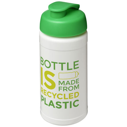 Baseline 500 ml recycled sport bottle with flip lid - 210461