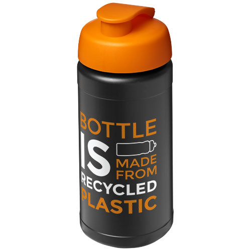 Baseline 500 ml recycled sport bottle with flip lid - 210461