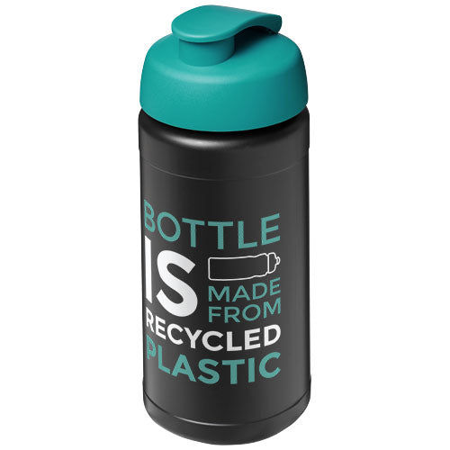 Baseline 500 ml recycled sport bottle with flip lid - 210461