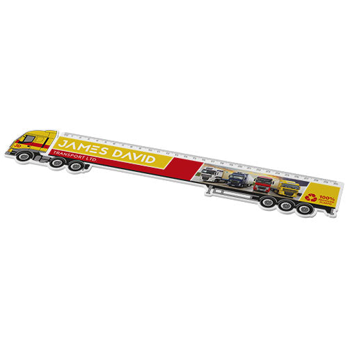 Tait 30cm lorry-shaped recycled plastic ruler - 210463
