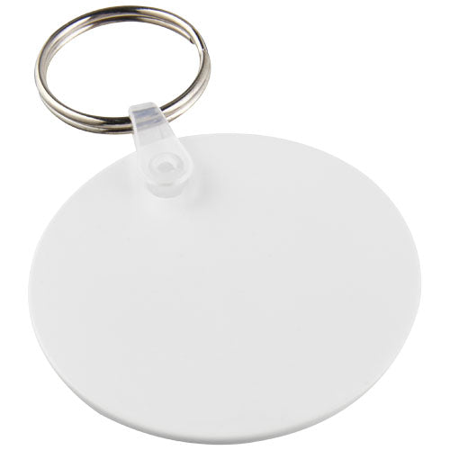 Tait circle-shaped recycled keychain - 210475