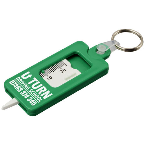 Kym tyre tread check keychain - 210849