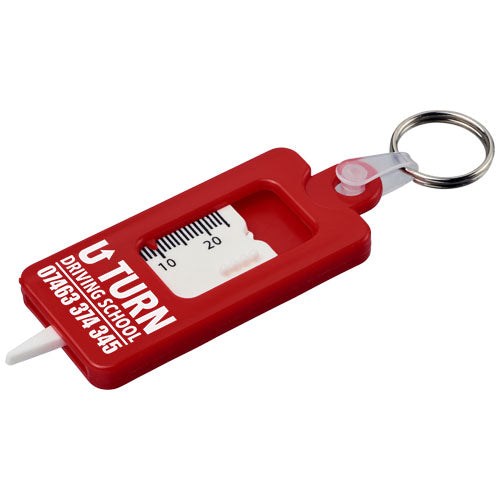 Kym tyre tread check keychain - 210849