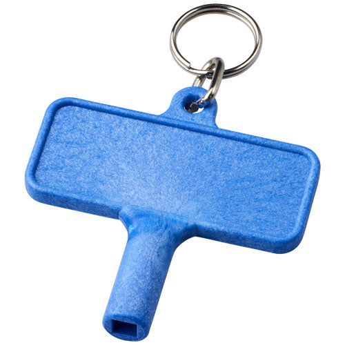 Largo plastic radiator key with keychain - 210872