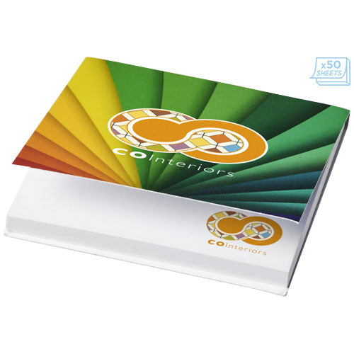 Sticky-Mate® soft cover squared sticky notes 75x75mm - 21098