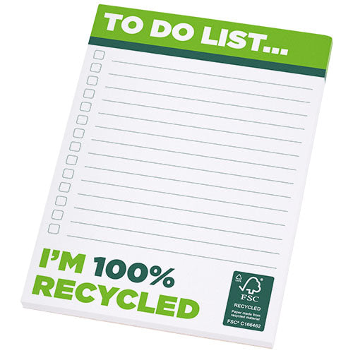 Desk-Mate® A6 recycled notepad - 21282