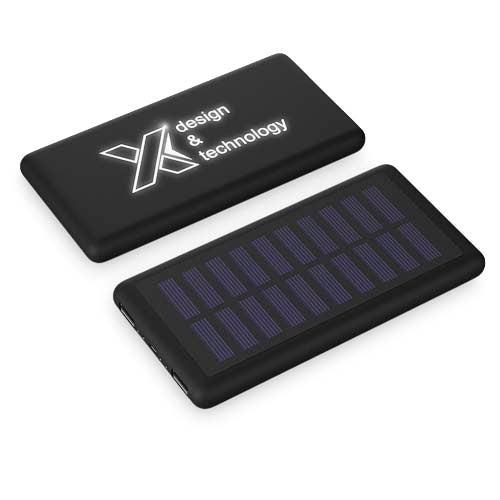 SCX.design P30 8000 mAh light-up solar power bank - 2PX021