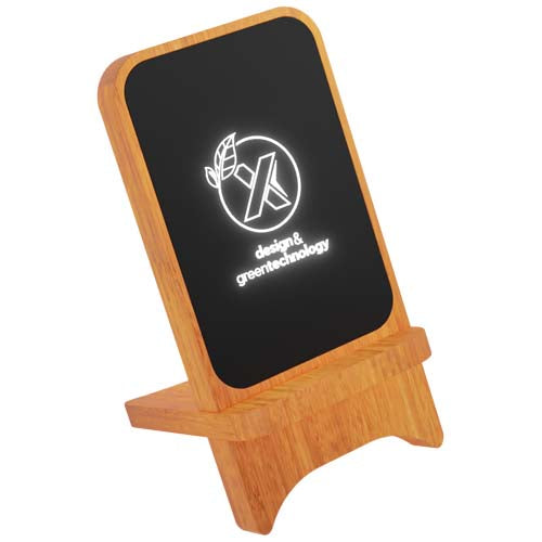 SCX.design W16 10W light-up wireless wooden stand - 2PX062