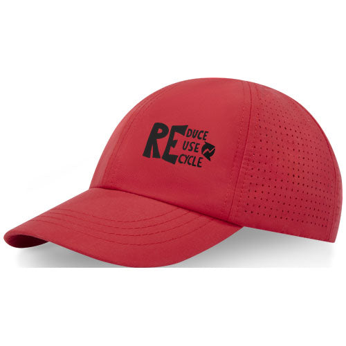 Mica 6 panel GRS recycled cool fit cap - 37516