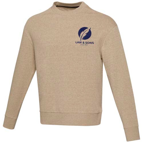 Jet unisex Aware™ recycled crewneck sweater - 37543