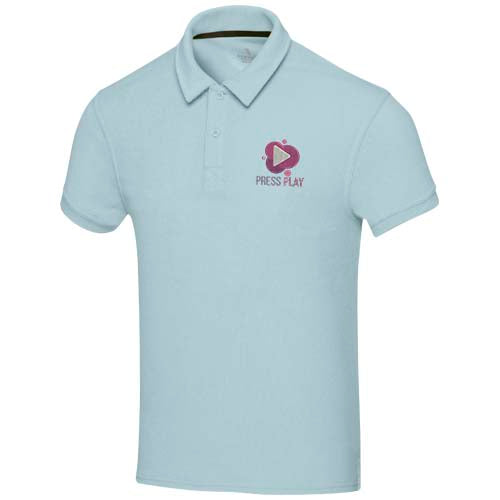 Akoya GRS recycled terry unisex polo - 37544