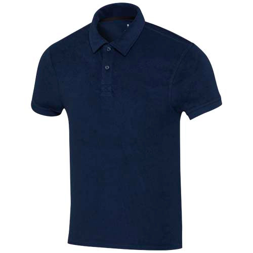 Akoya GRS recycled terry unisex polo - 37544