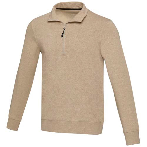 Tin unisex Aware™ recycled quarter zip sweater  - 37546