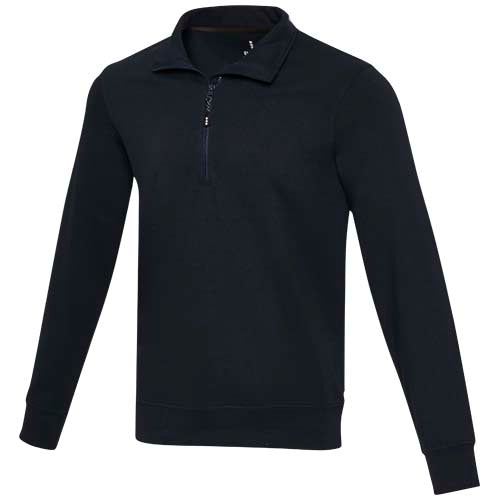 Tin unisex Aware™ recycled quarter zip sweater  - 37546