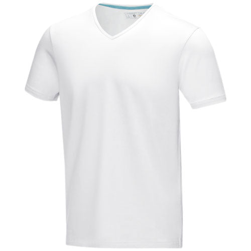 Kawartha short sleeve men's organic V-neck t-shirt - 38016