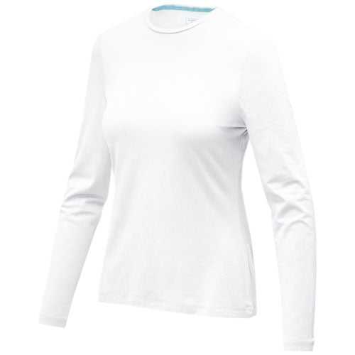 Ponoka long sleeve women's organic t-shirt - 38019