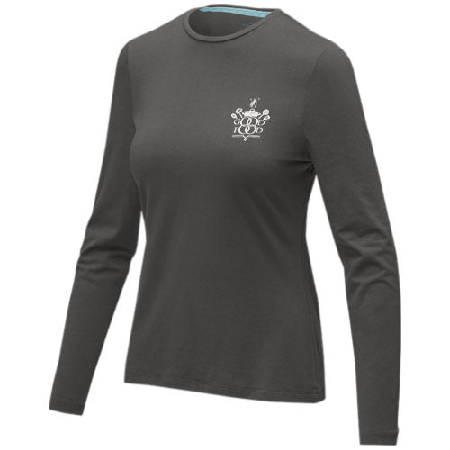 Ponoka long sleeve women's organic t-shirt - 38019