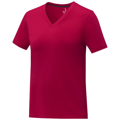 Somoto short sleeve women's V-neck t-shirt  - 38031