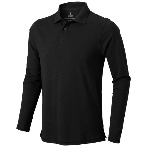 Oakville long sleeve men's polo - 38086