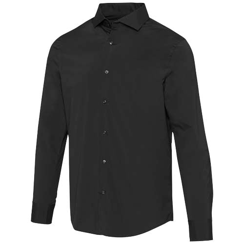 Carnelian poplin men's shirt - 39502